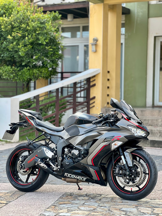 2022 Kawasaki ZX6R Gray