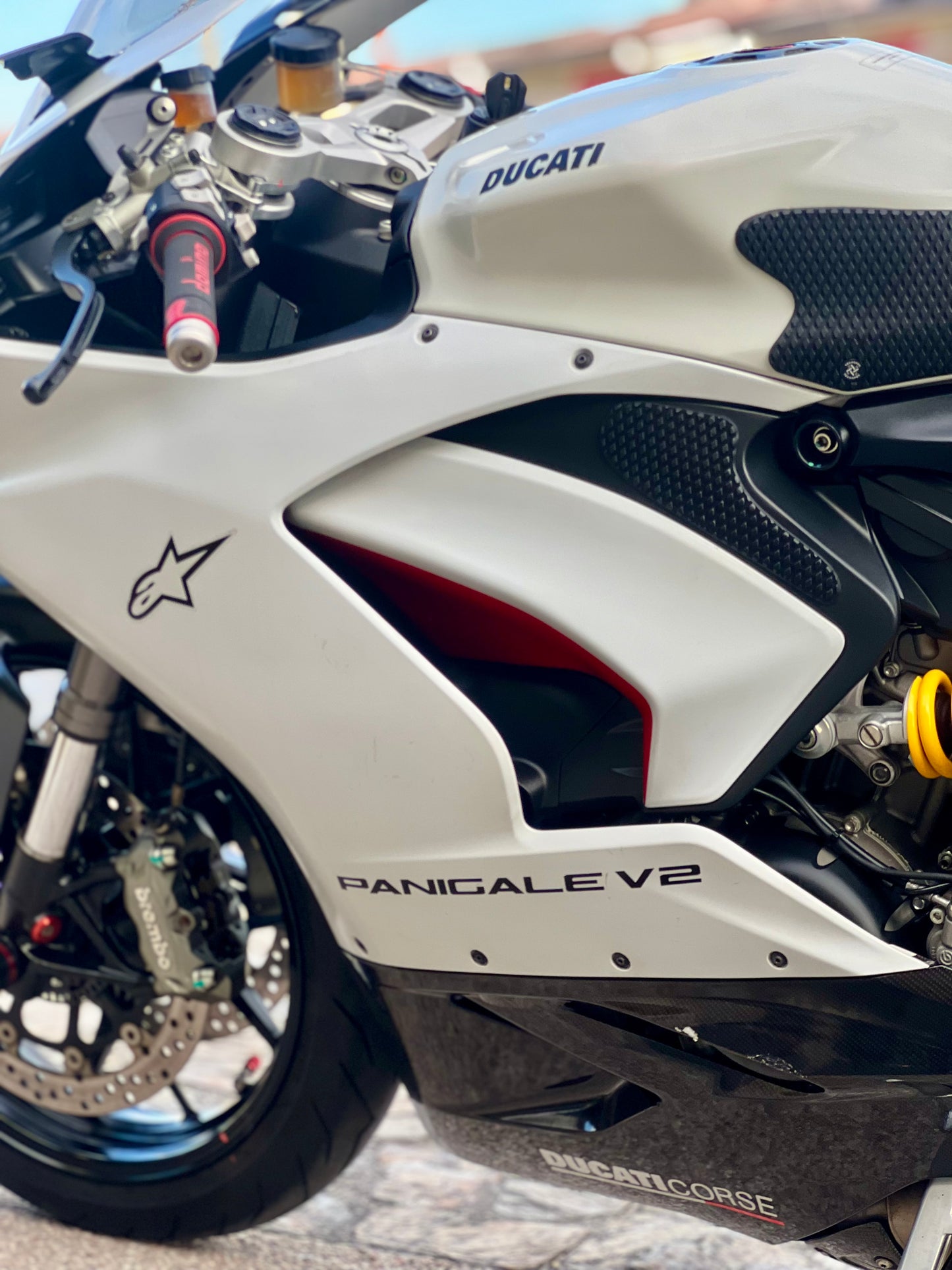 2021 Ducati Panigale V2 White worth 400k+ upgrades