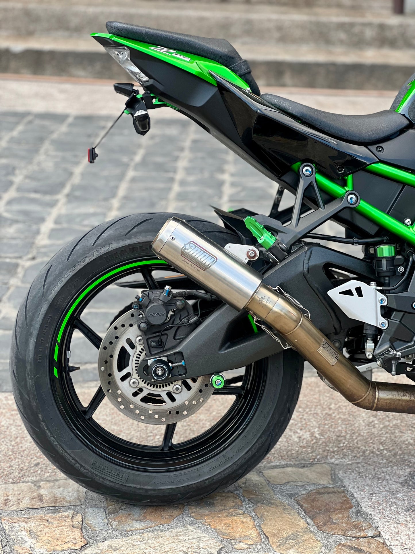 2021 Kawasaki ZH2 Supercharged Green