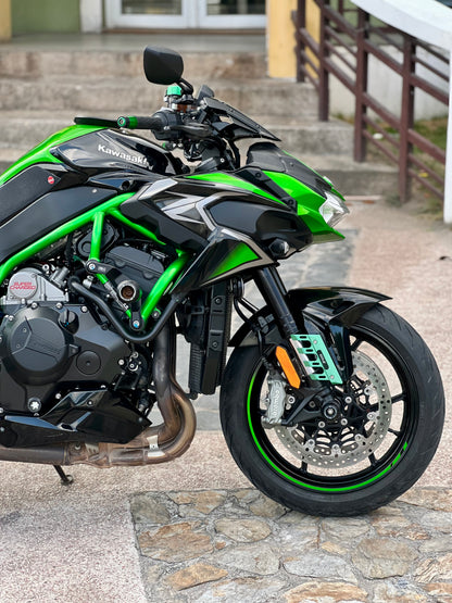 2021 Kawasaki ZH2 Supercharged Green