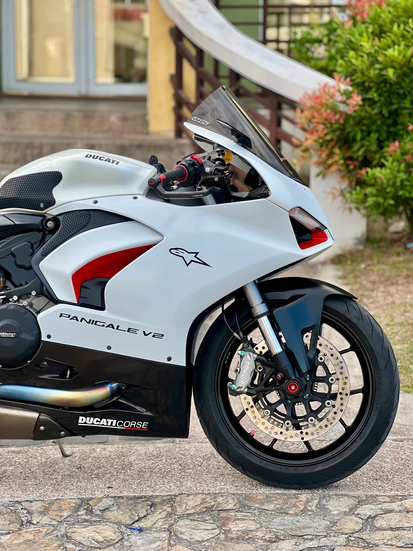 2021 Ducati Panigale V2 White worth 400k+ upgrades