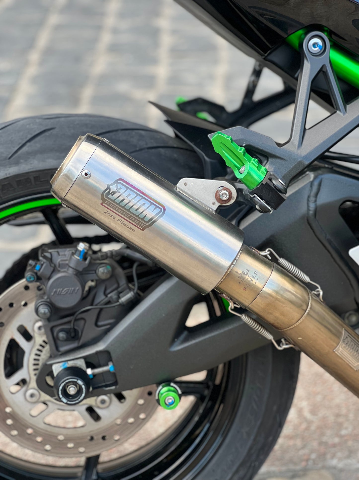 2021 Kawasaki ZH2 Supercharged Green