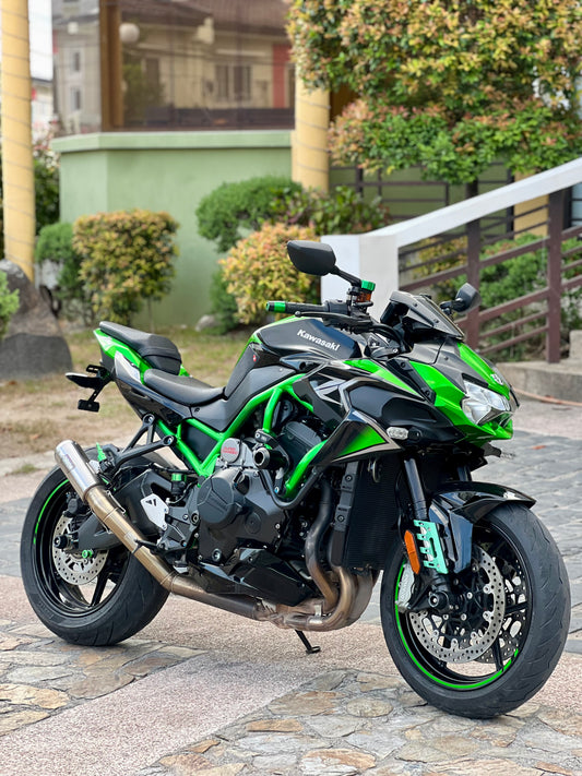 2021 Kawasaki ZH2 Supercharged Green