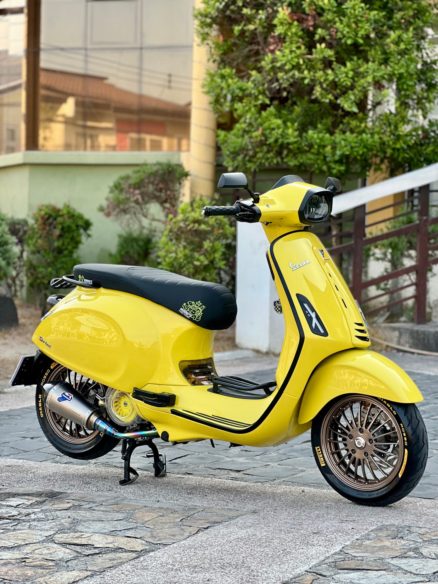 2025 Vespa Sprint 150 Upgrades worth 400k+