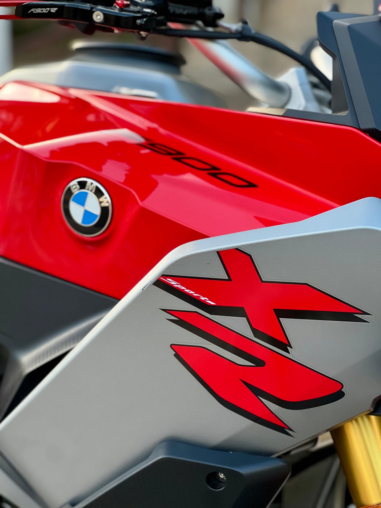 2022 BMW F900 XR Sports Red